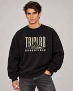 Mother Earth Crewneck Sweatshirt — Black