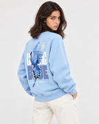 Free Spirit Crewneck Sweatshirt — Baby Blue