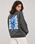 Free Spirit Crewneck Sweatshirt — Charcoal