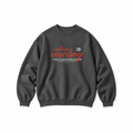 Outlaw Cowboy Crewneck Sweatshirt — Charcoal