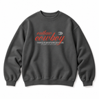 Outlaw Cowboy Crewneck Sweatshirt — Charcoal