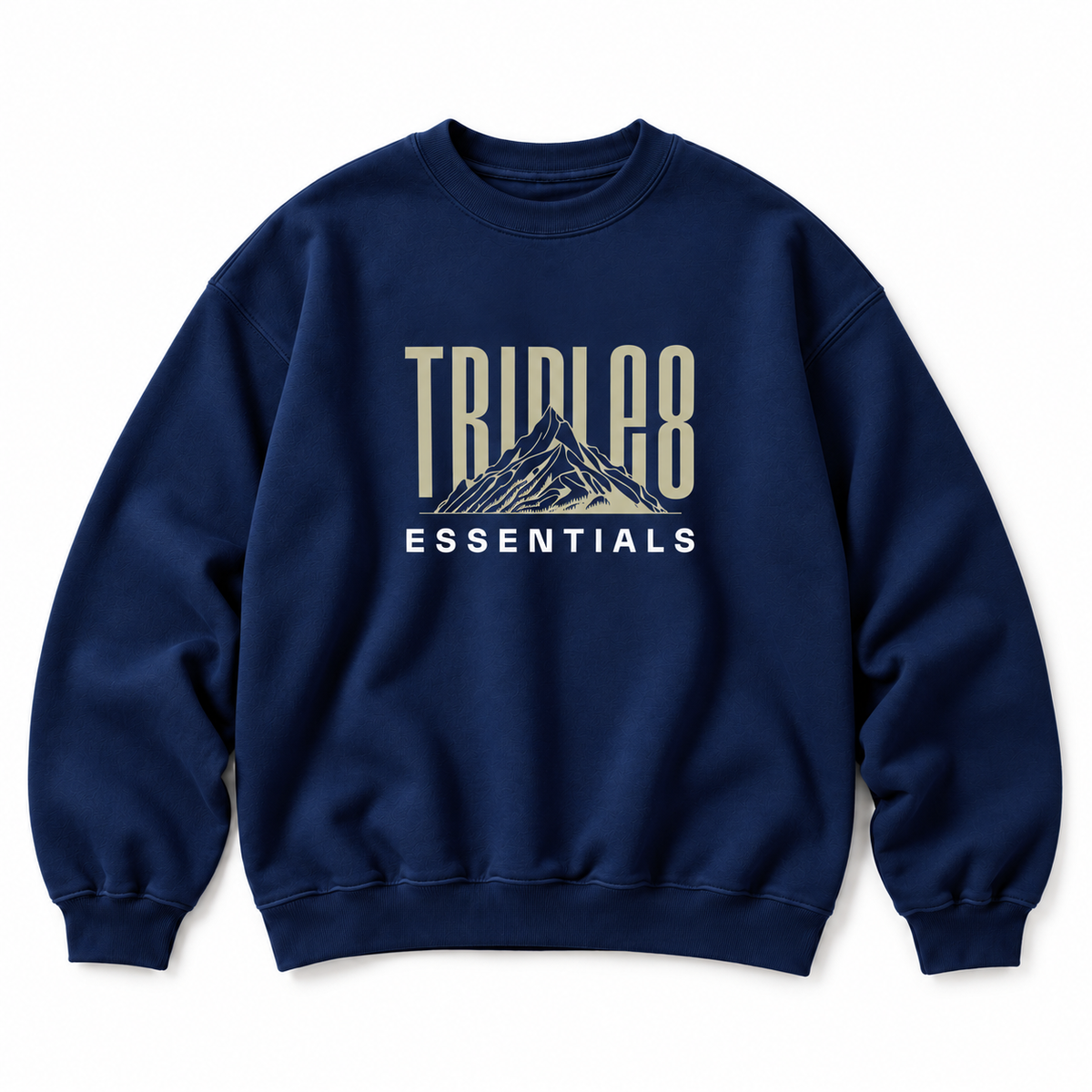 Mother Earth Crewneck Sweatshirt — Navy