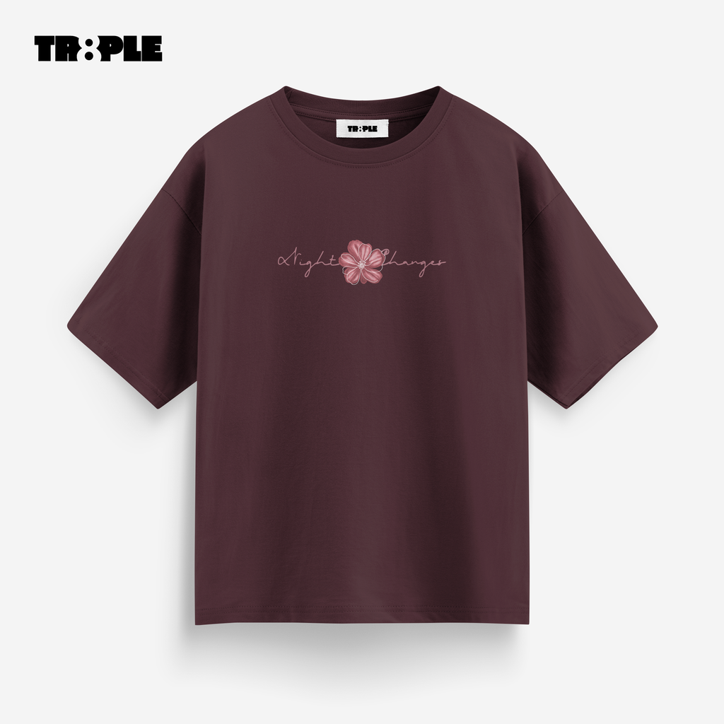 Night Flower - Burgundy - Women
