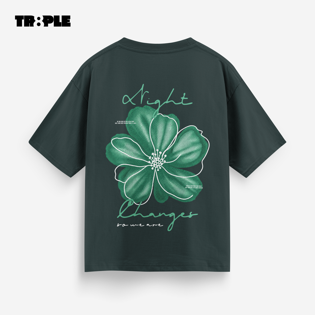 Night Flower - Green - Women