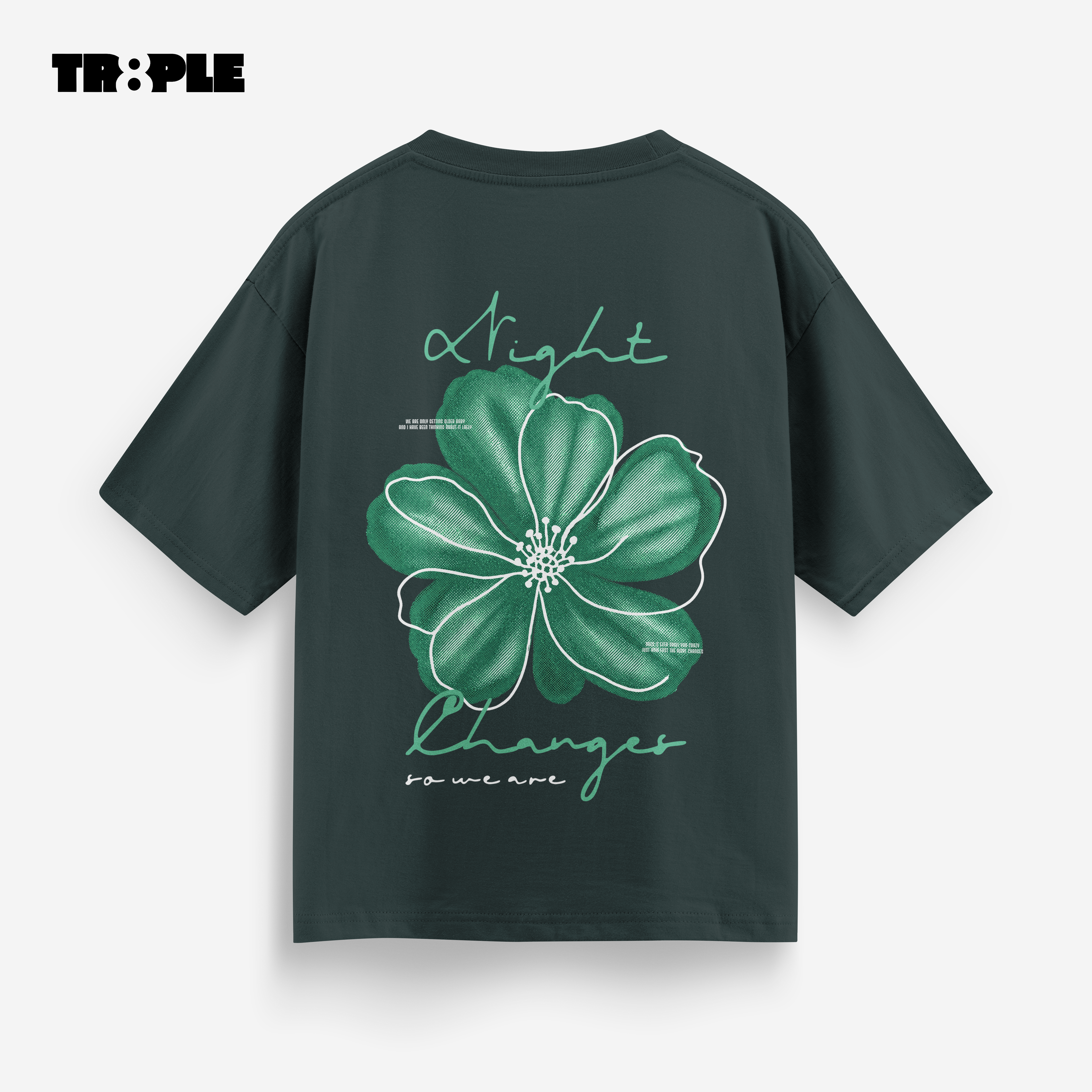 Night Flower - Green - Women