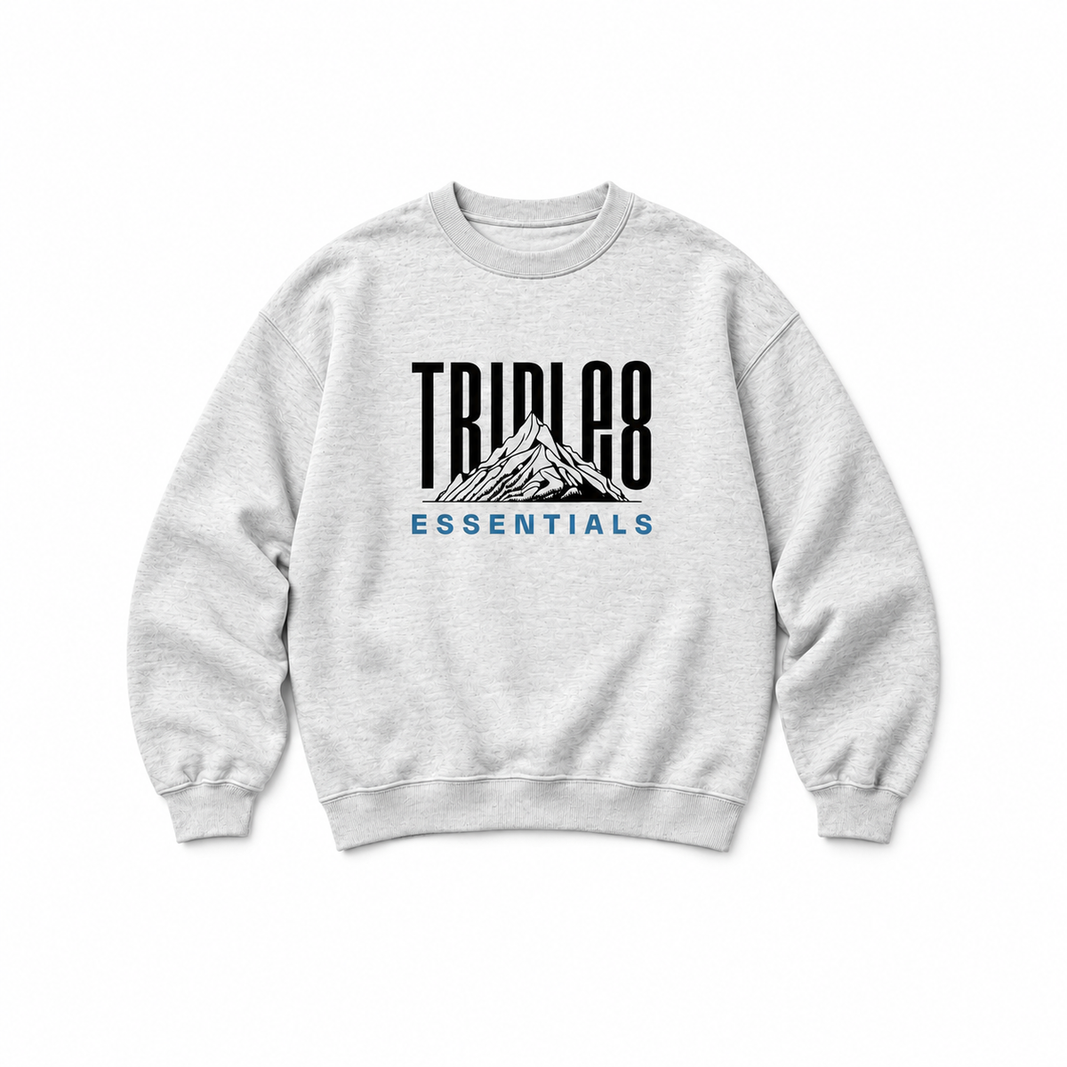 Mother Earth Crewneck Sweatshirt — Light Heather Grey