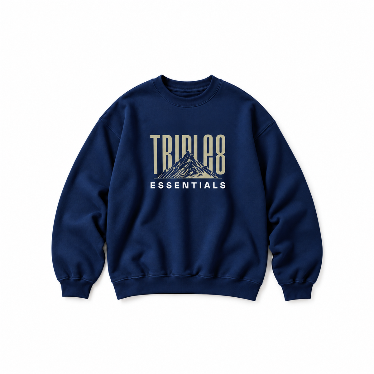 Mother Earth Crewneck Sweatshirt — Navy