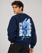 Free Spirit Crewneck Sweatshirt — Navy