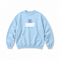 Free Spirit Crewneck Sweatshirt — Baby Blue