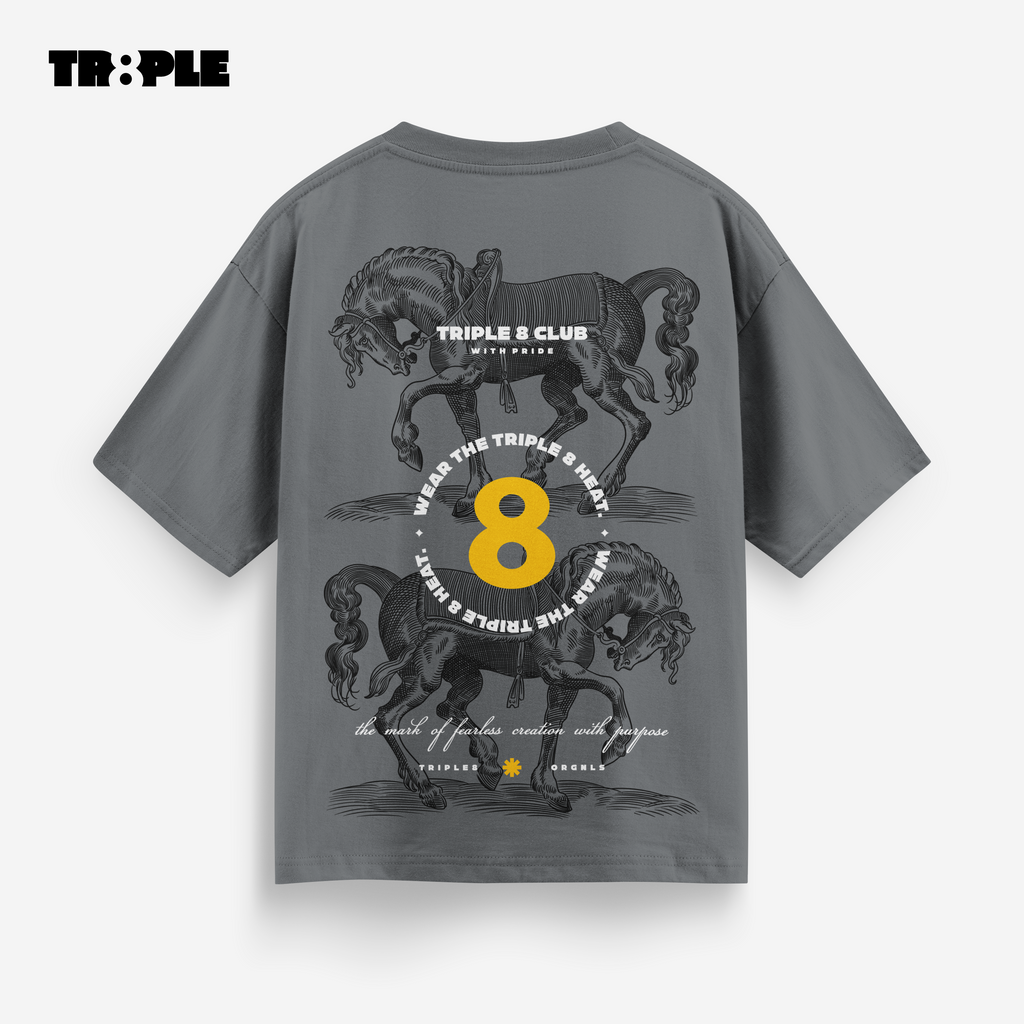 Triple Knights - Dark Gray