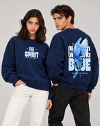 Free Spirit Crewneck Sweatshirt — Navy