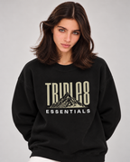 Mother Earth Crewneck Sweatshirt — Black