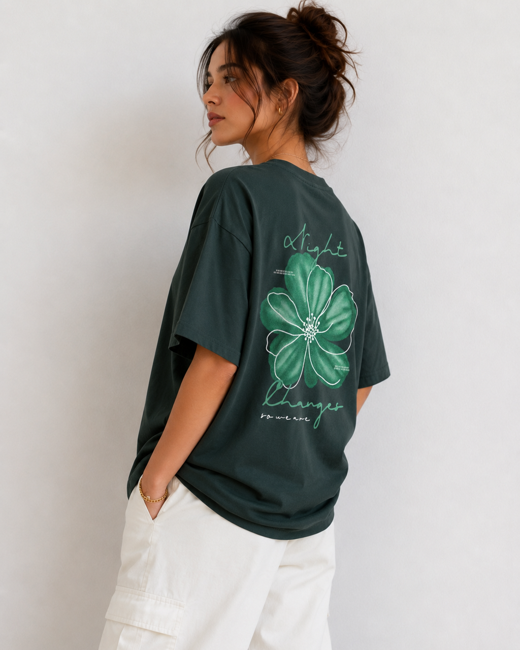 Night Flower - Green - Women