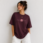 Night Flower - Burgundy - Women