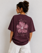 Night Flower - Burgundy - Women