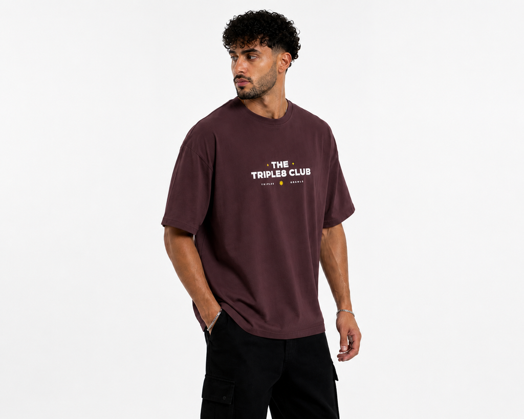 Triple Knights - Burgundy - Men